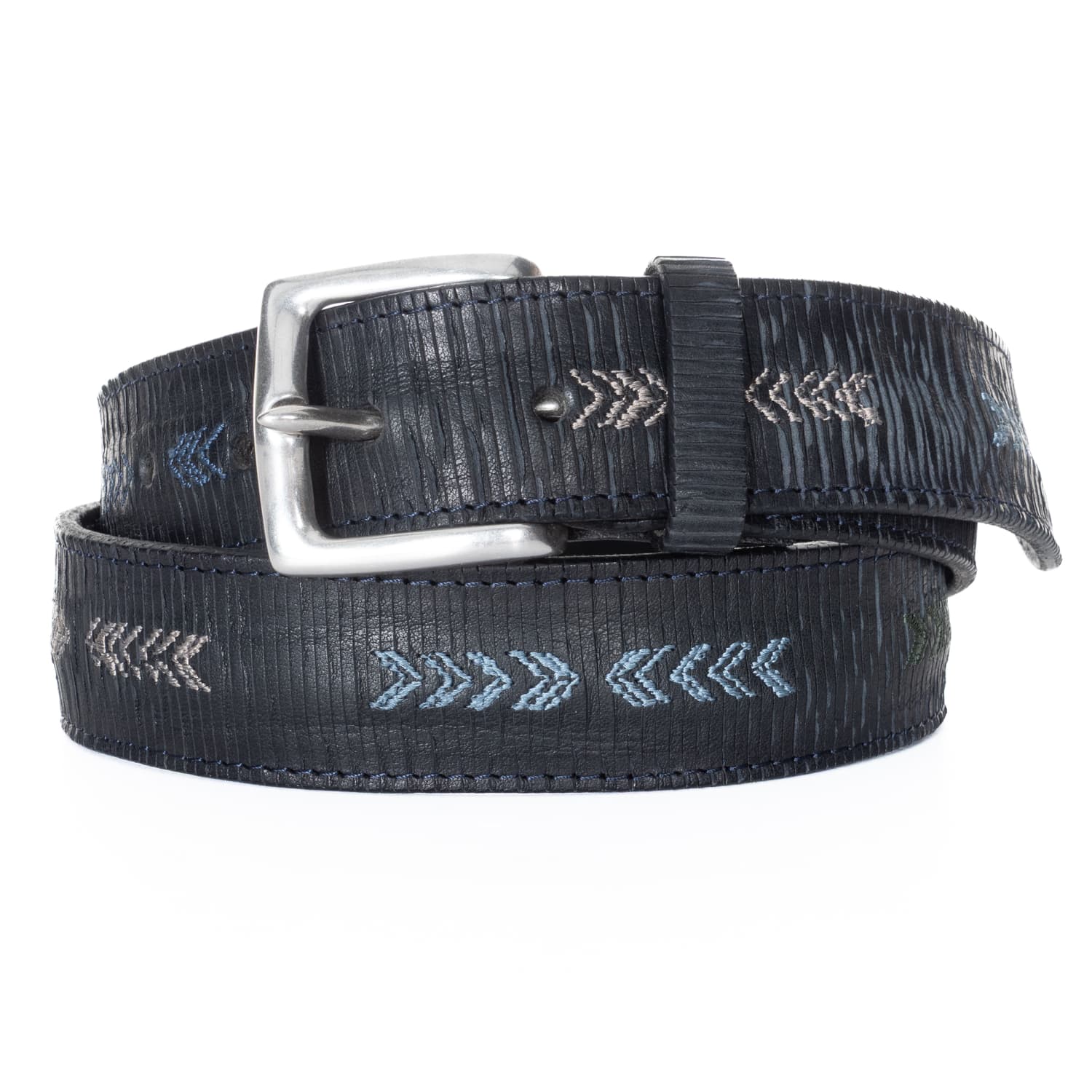 Ledergürtel Blade Sioux mit Stickerei
