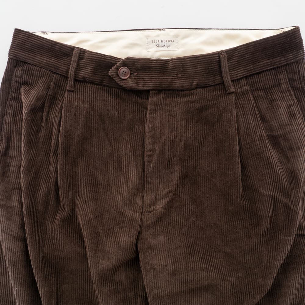 Damasco Cordhose Dunkelbraun