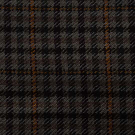 59: Scabal Wollflannel Karo grau