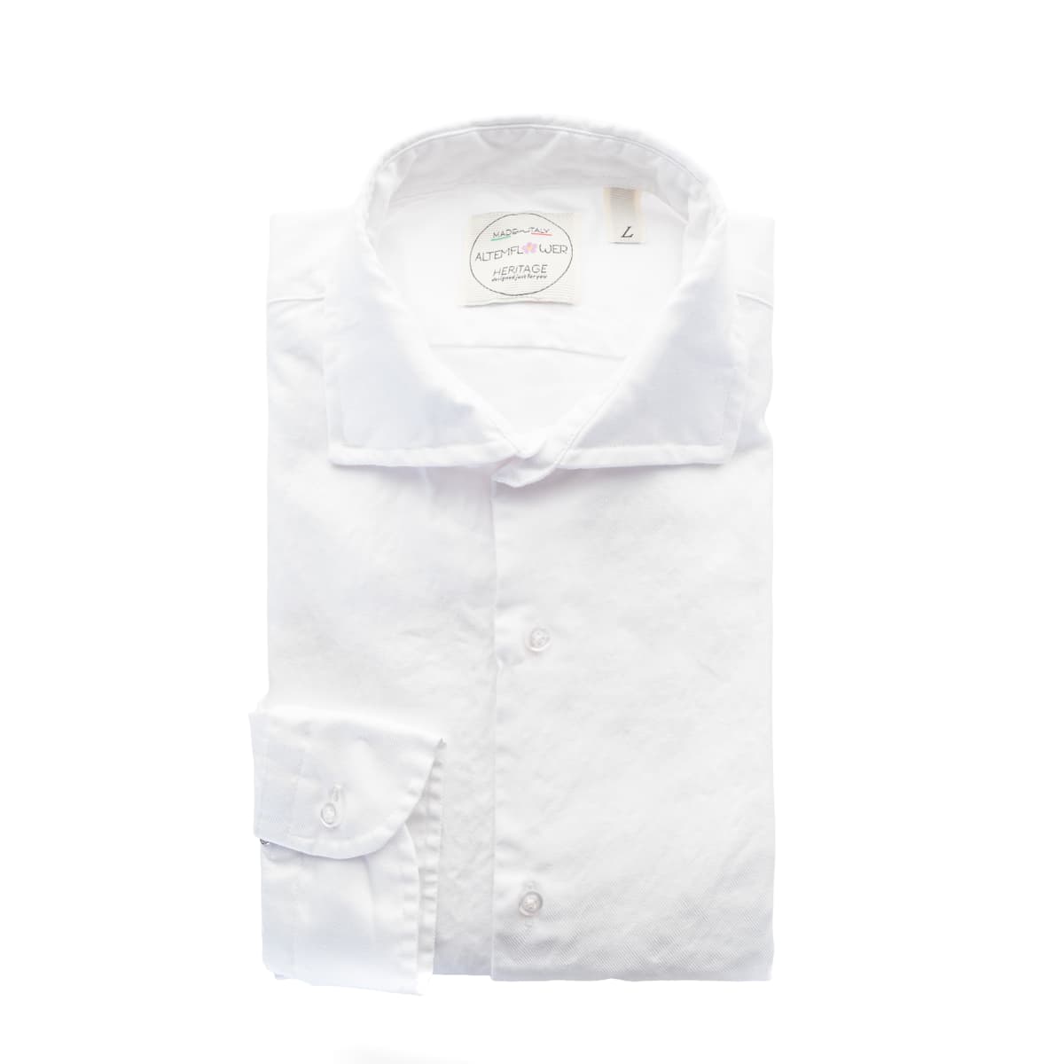 Hemd Positano Twill Weiß