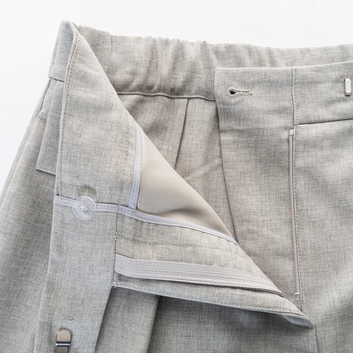Hose aus Wolle Wide-Leg