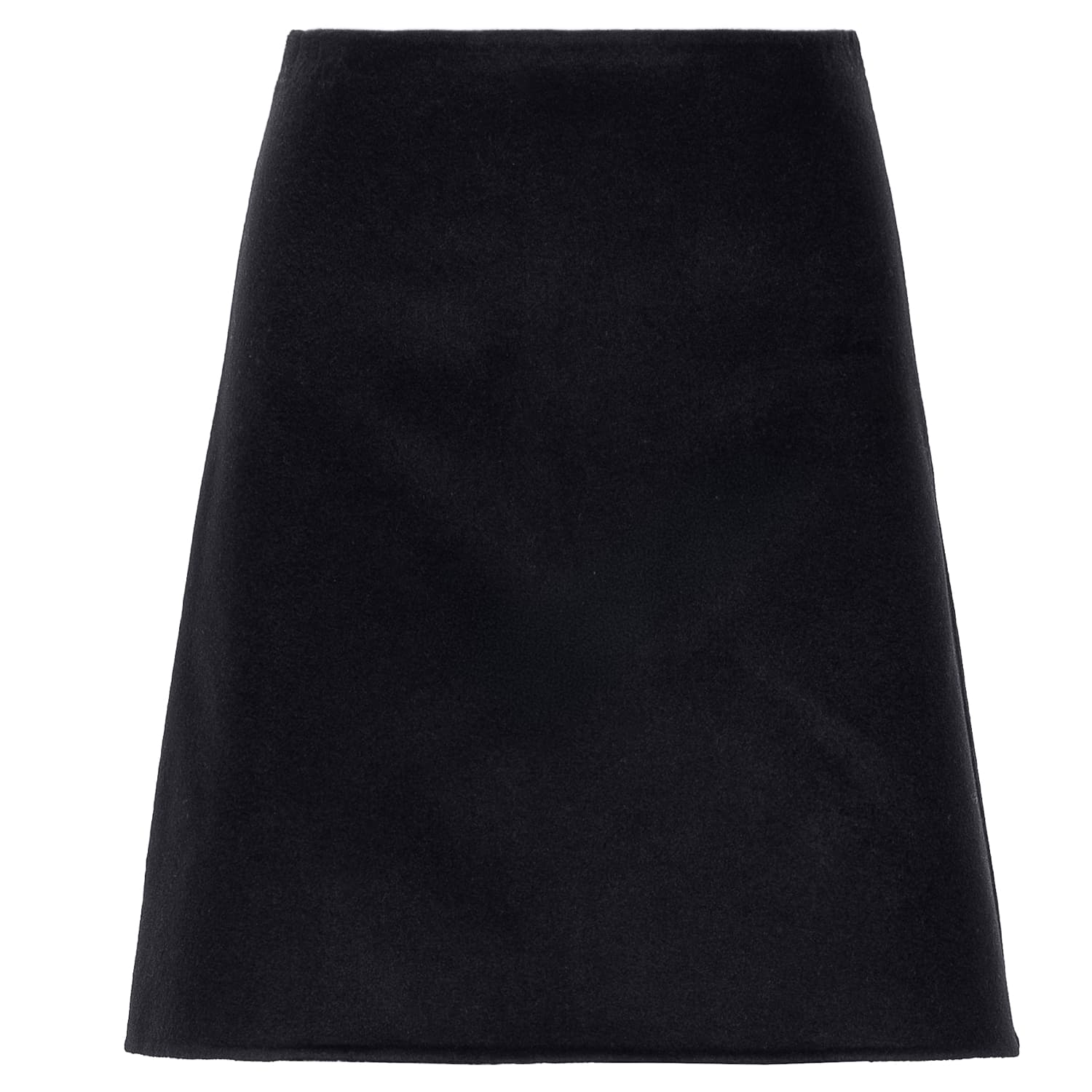 Kurzer Wollrock Golda in Marine/Navy