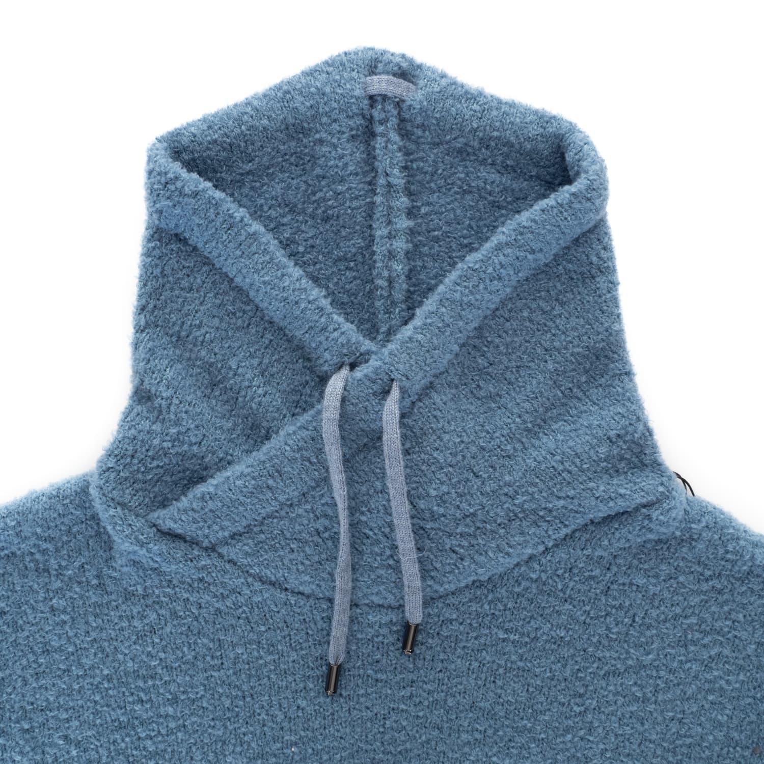 Bouclé Half Hoodie