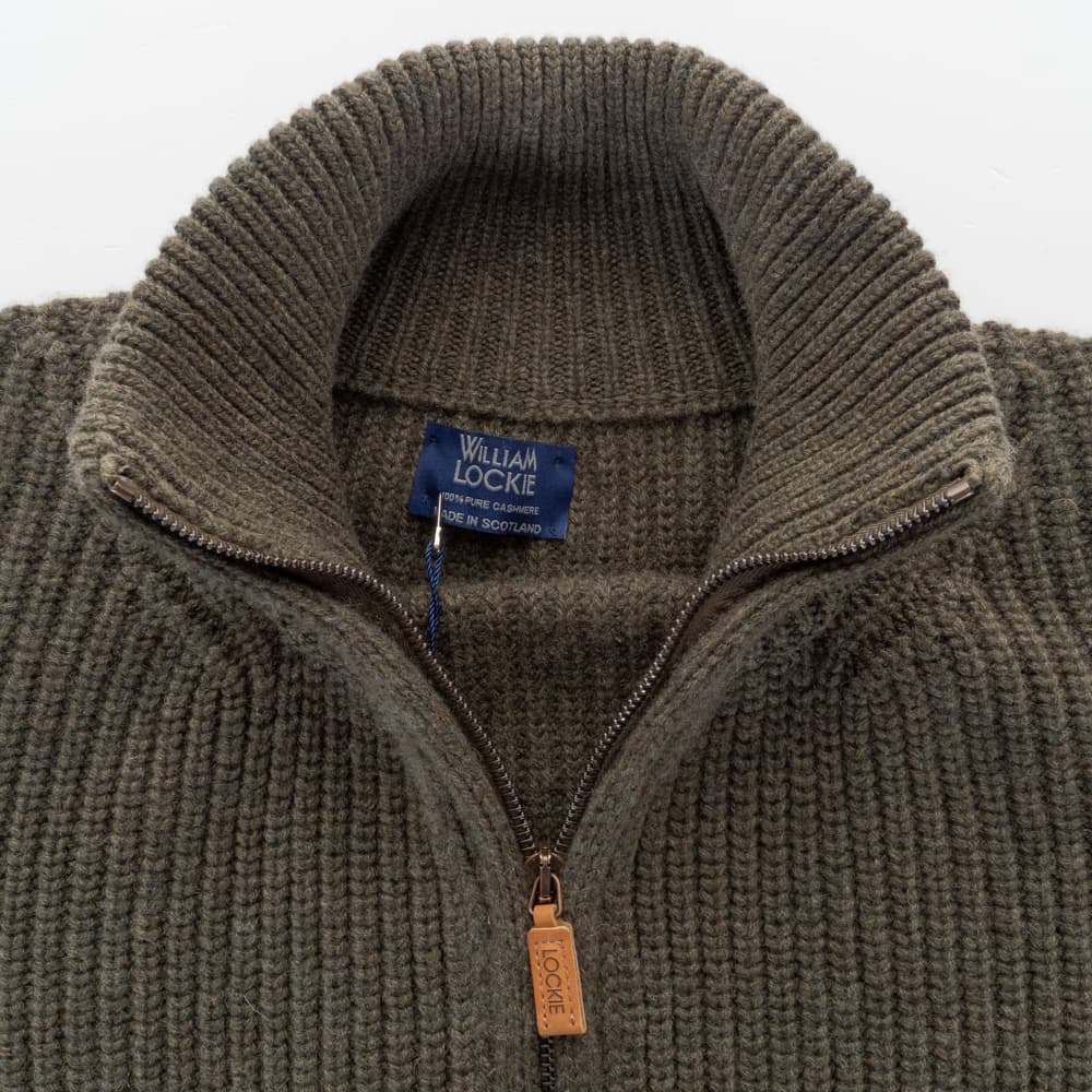 Kaschmir Strickjacke Perlfang