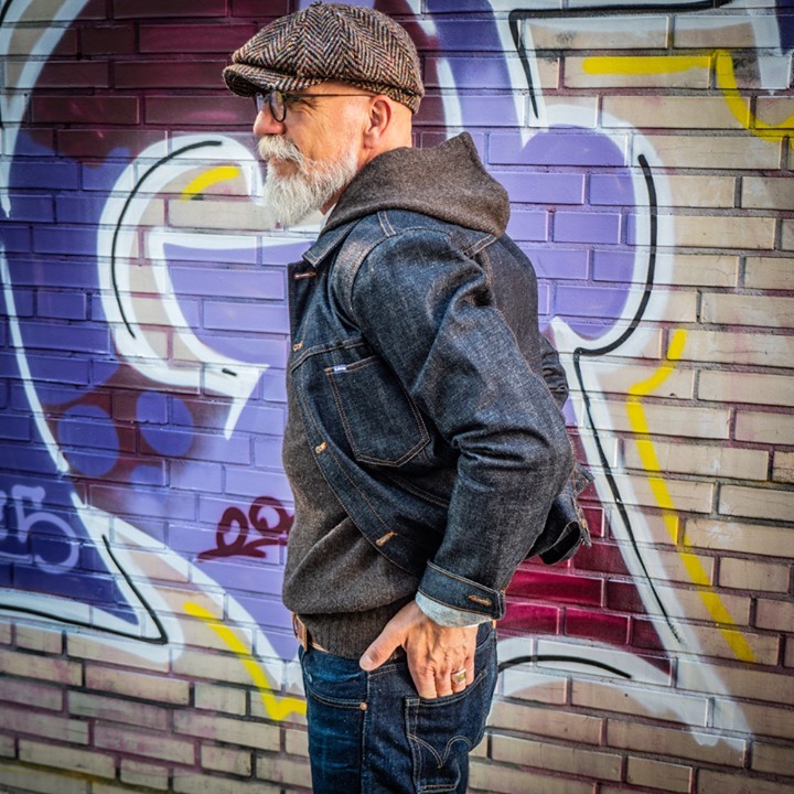 Die Jeans-Jacke ist ein Klassiker aus dem Bereich 126906170_698044120850778_6193376390226092536_n