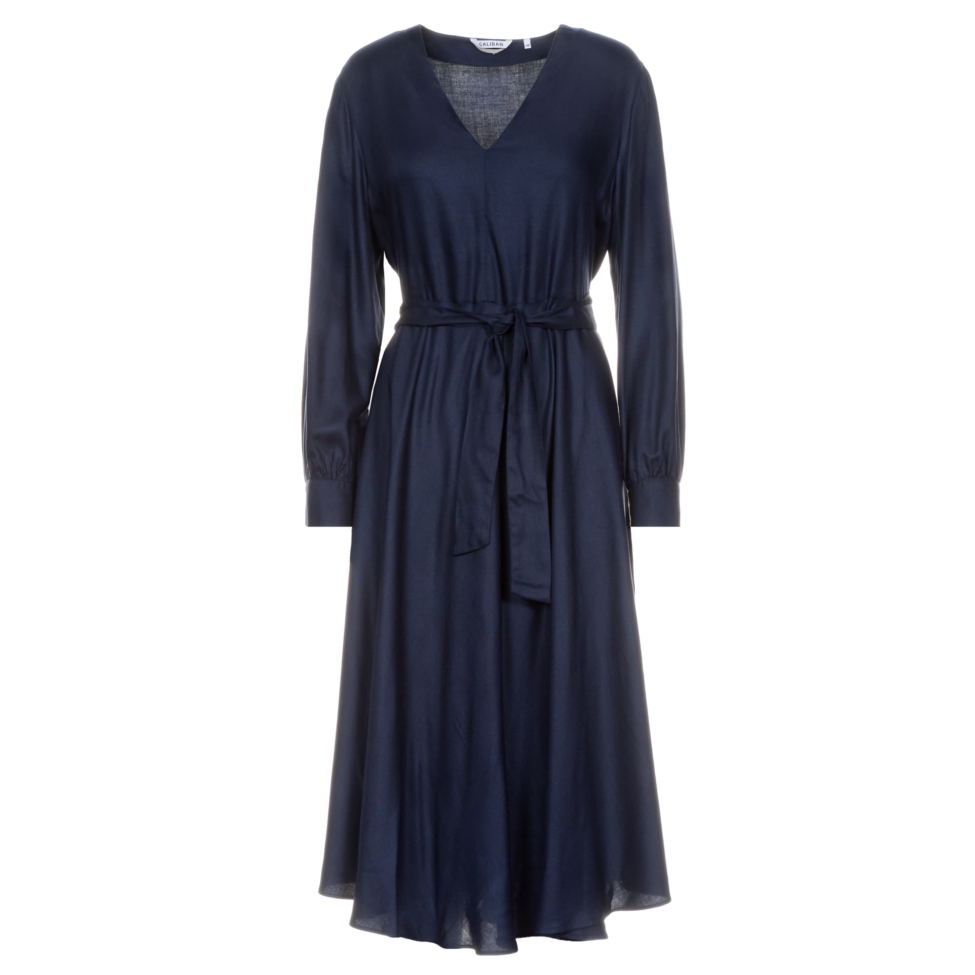 Midikleid Dunkelblau Caliban-yti-py4-ue2-4