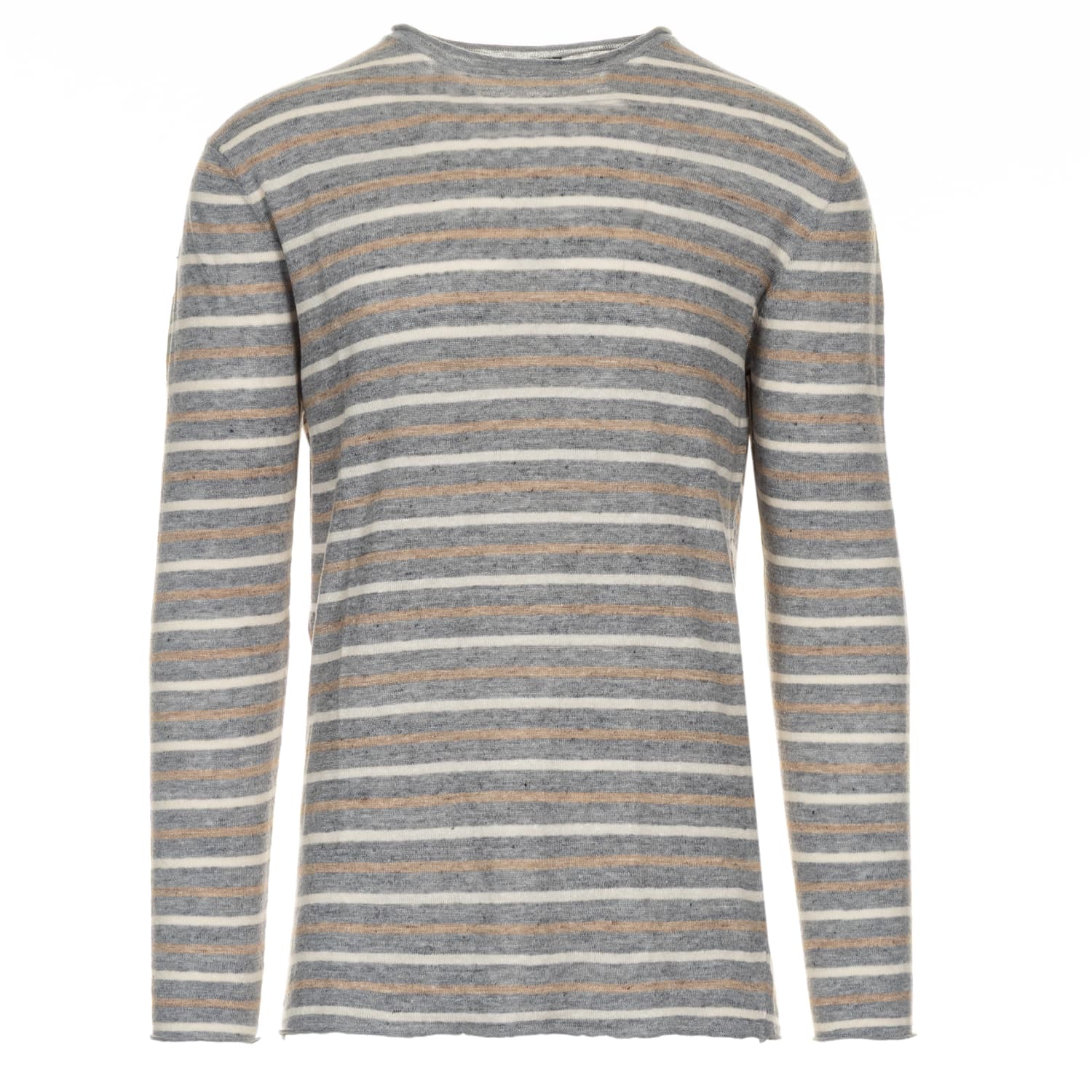 Longsleeve Ringelstrick aus Leinen Longsleeve Ringelstrick aus Leinen