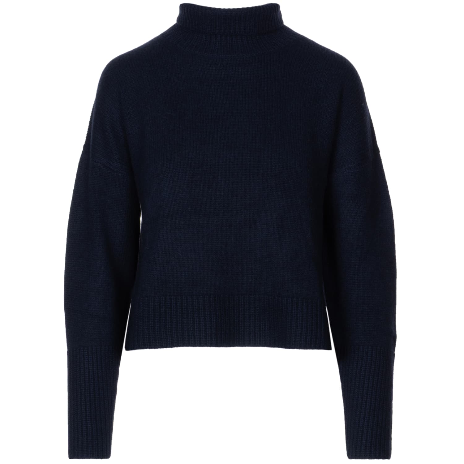 Rollkragen Pullover Boxy Cut