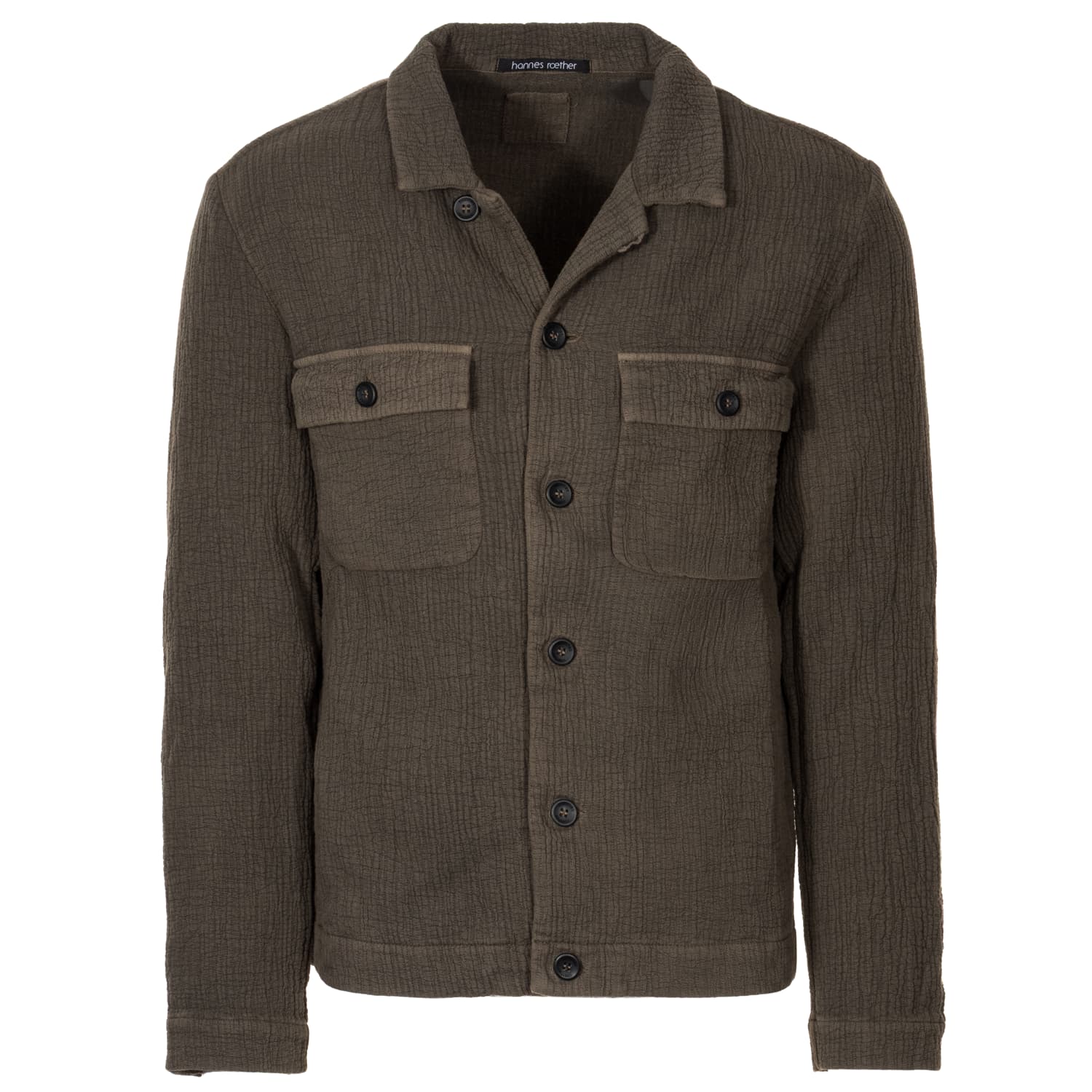 Jacke Cra32bat aus Crinkle Cotton