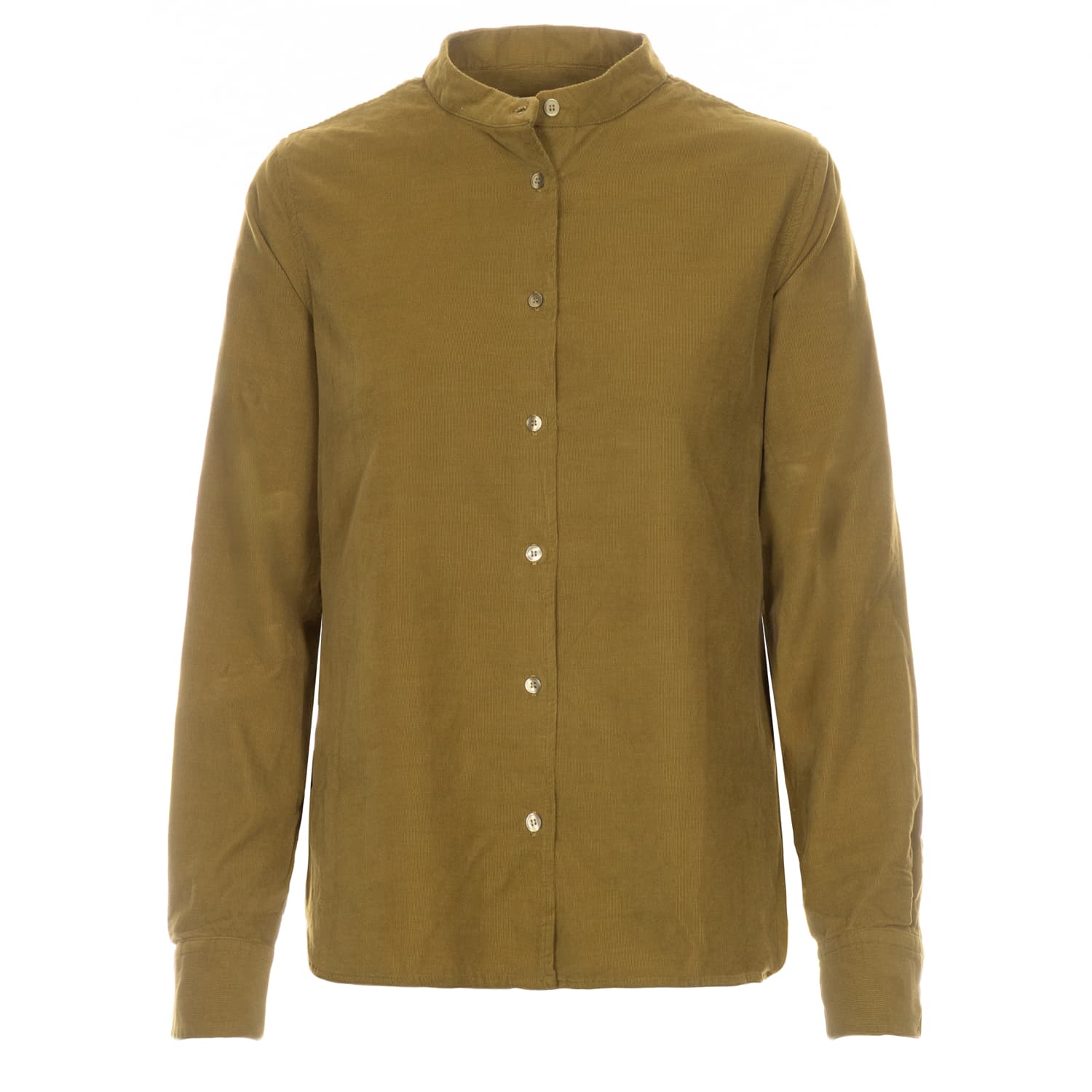 Damenbluse aus Feincord Damenbluse aus Feincord