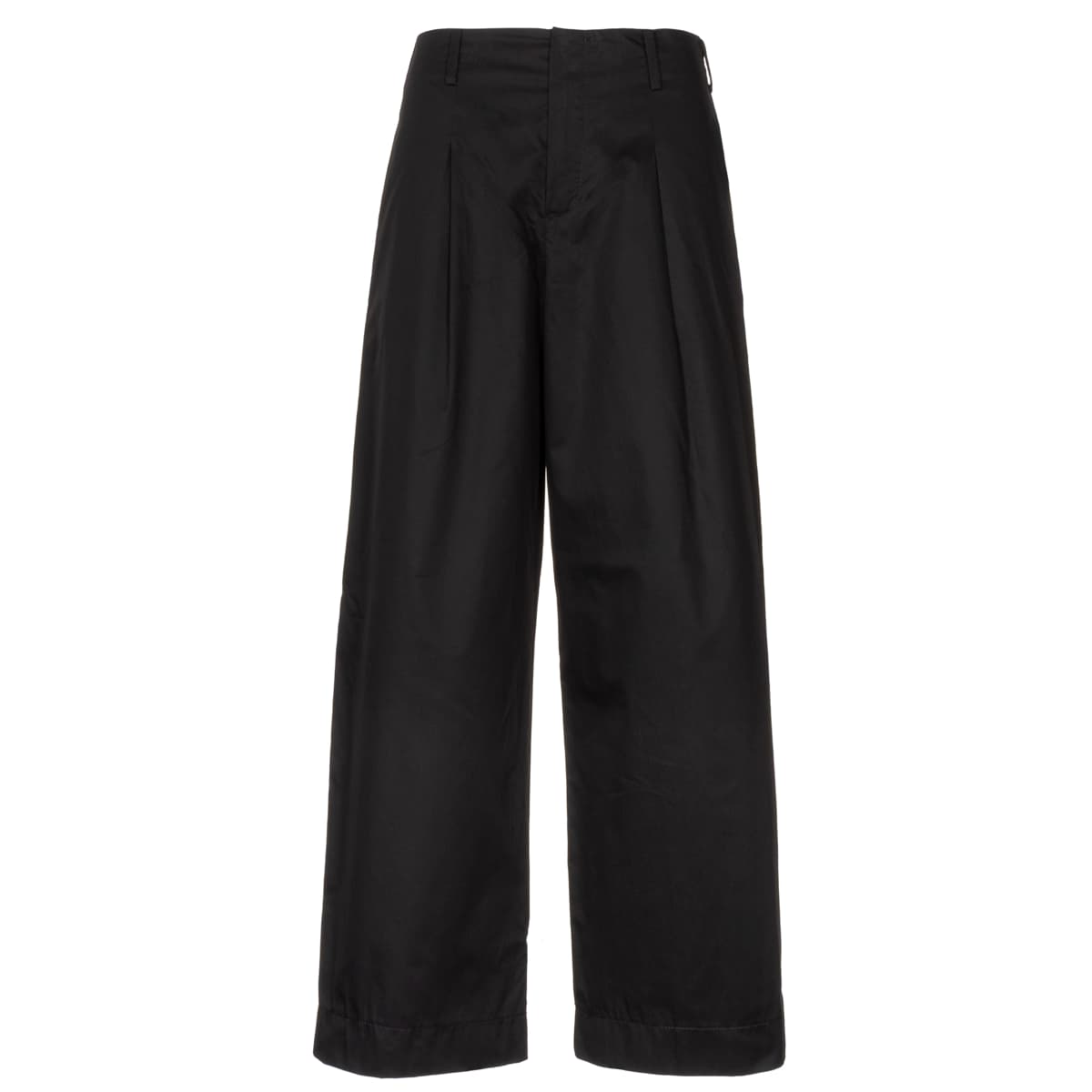 Hose Wide Leg Schwarz