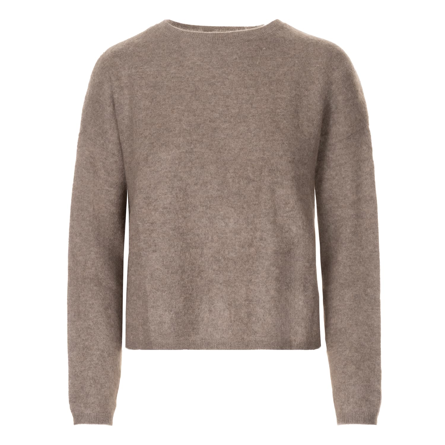 Rundhals Kaschmirpullover