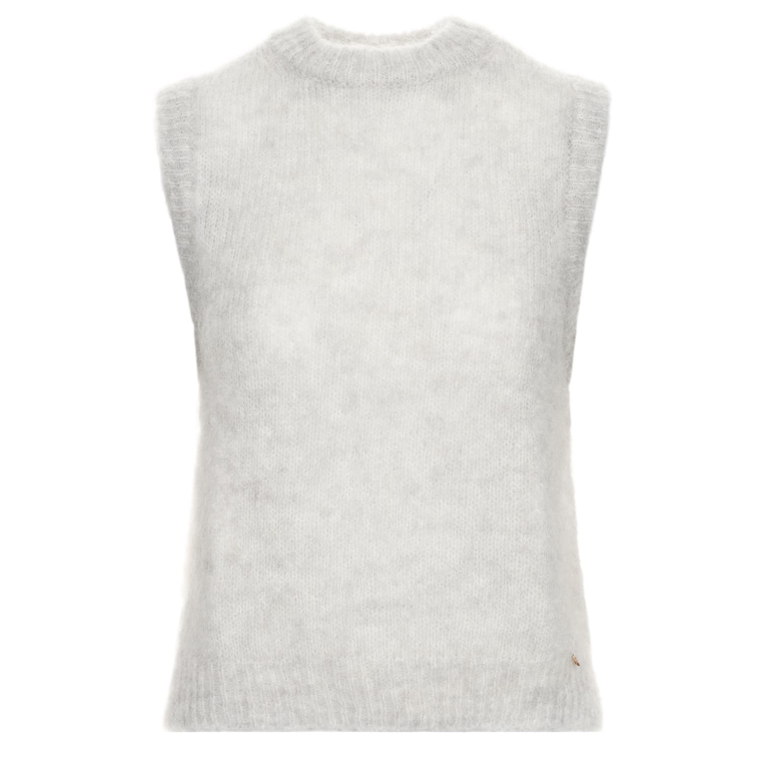 Flauschiger Damen-Pullunder Flauschiger Damen-Pullunder