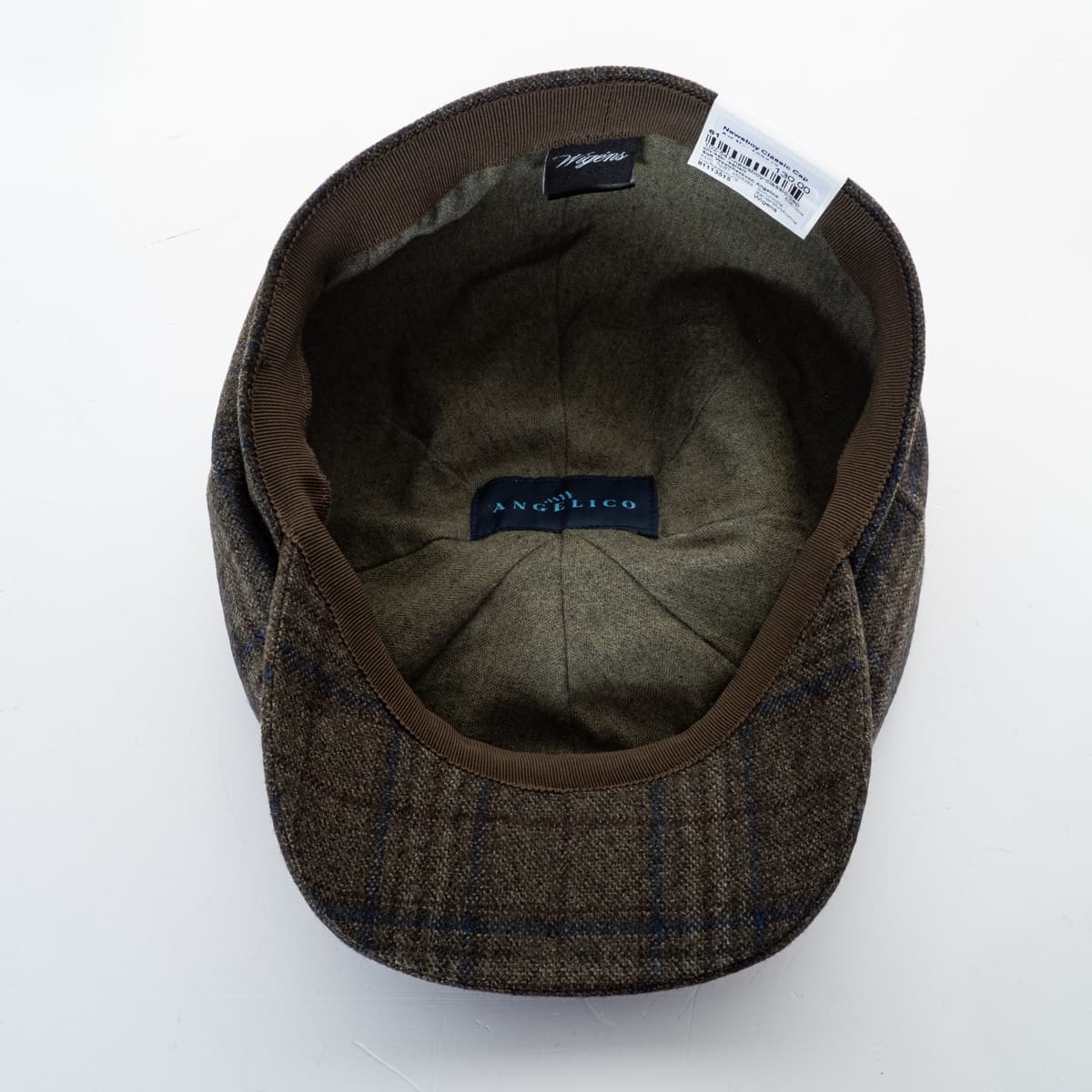 Newsboy Classic Cap Wolle Olive