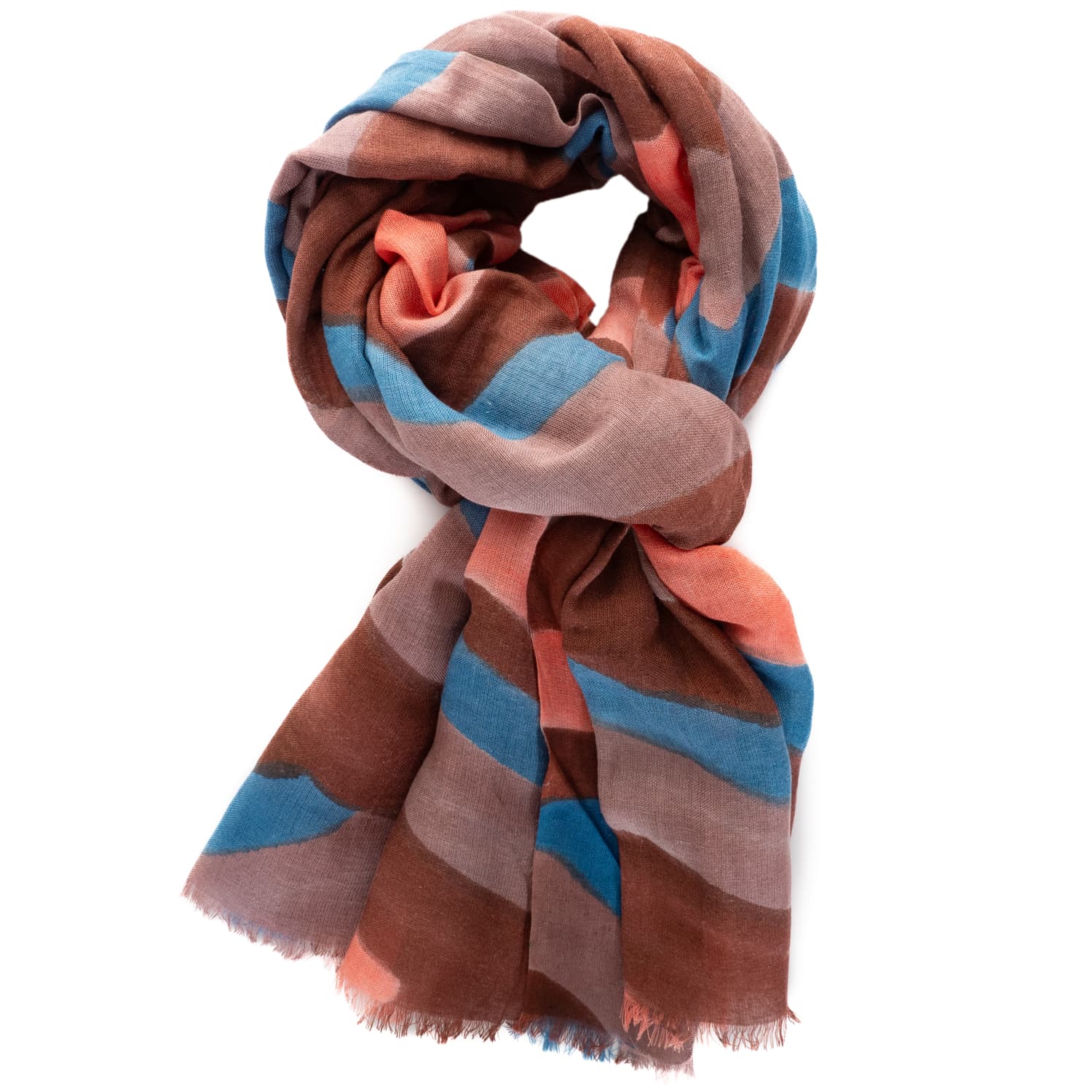 Leichter Schal Bunt Leichter Schal Bunt