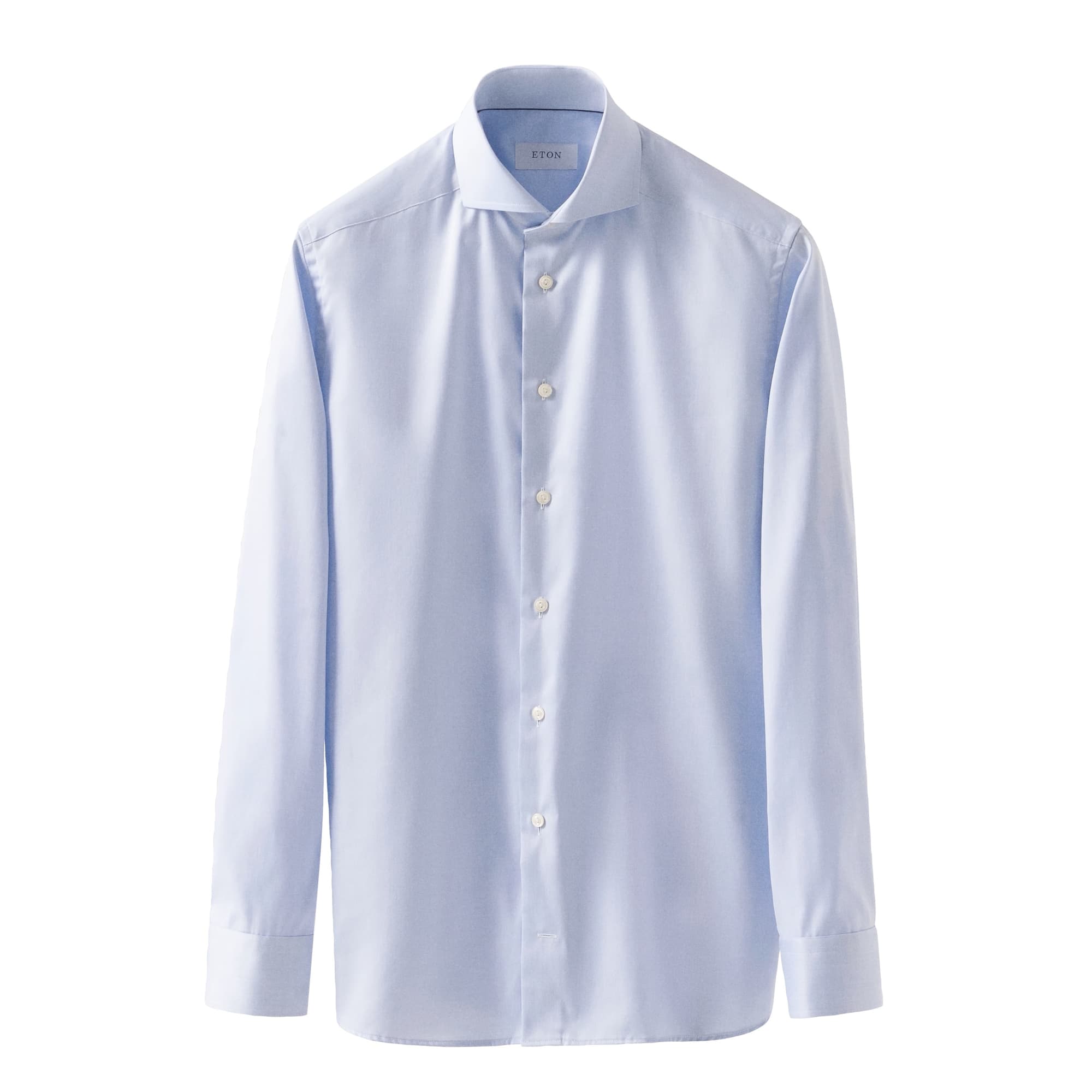 Signature Twill-Hemd mit Haifischkragen
