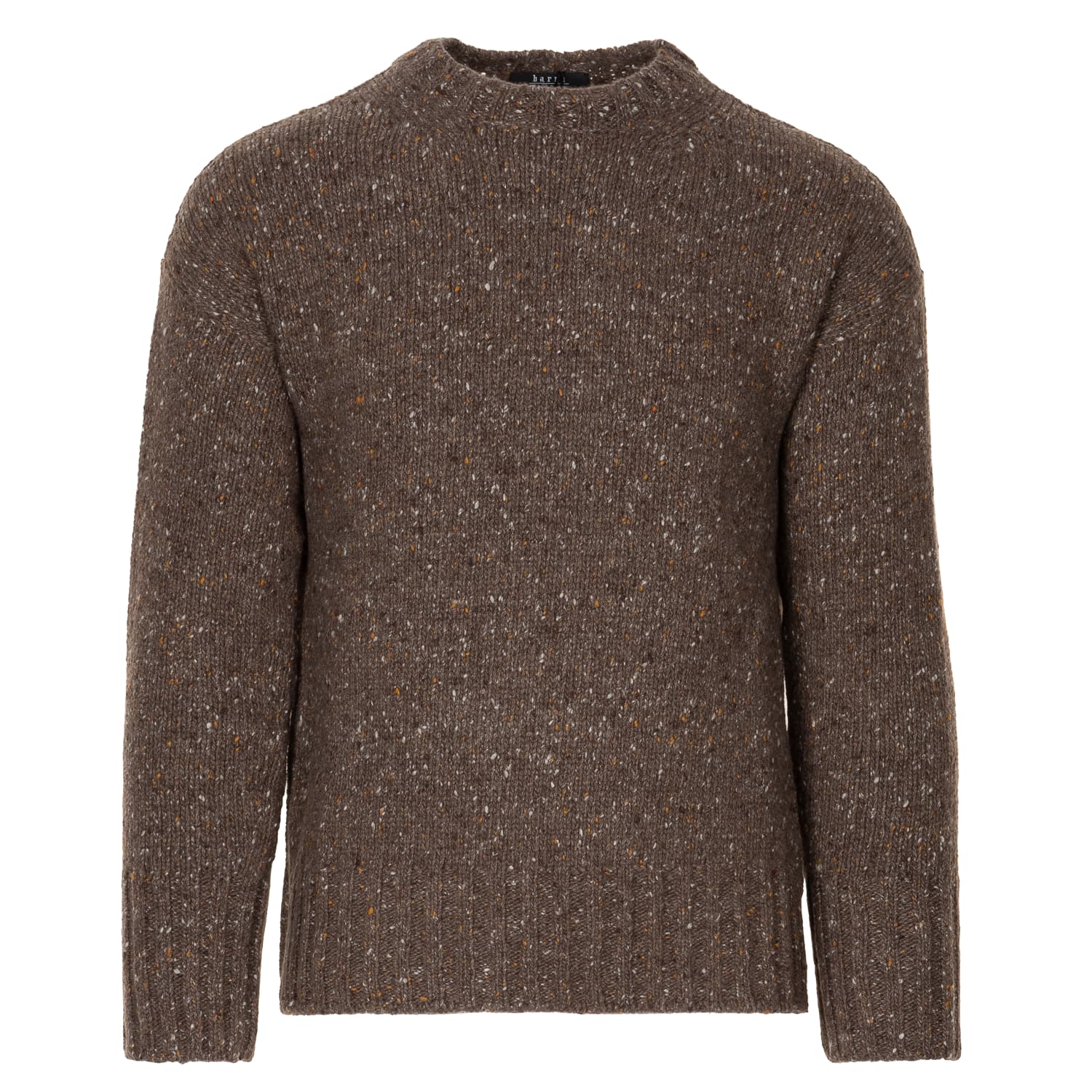 Cashmere Pullover Tweed Crew Neck