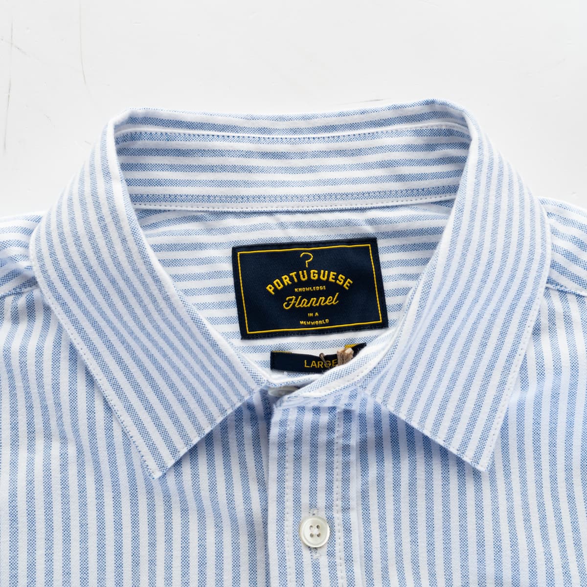 Striped Brushed Oxford Shirt