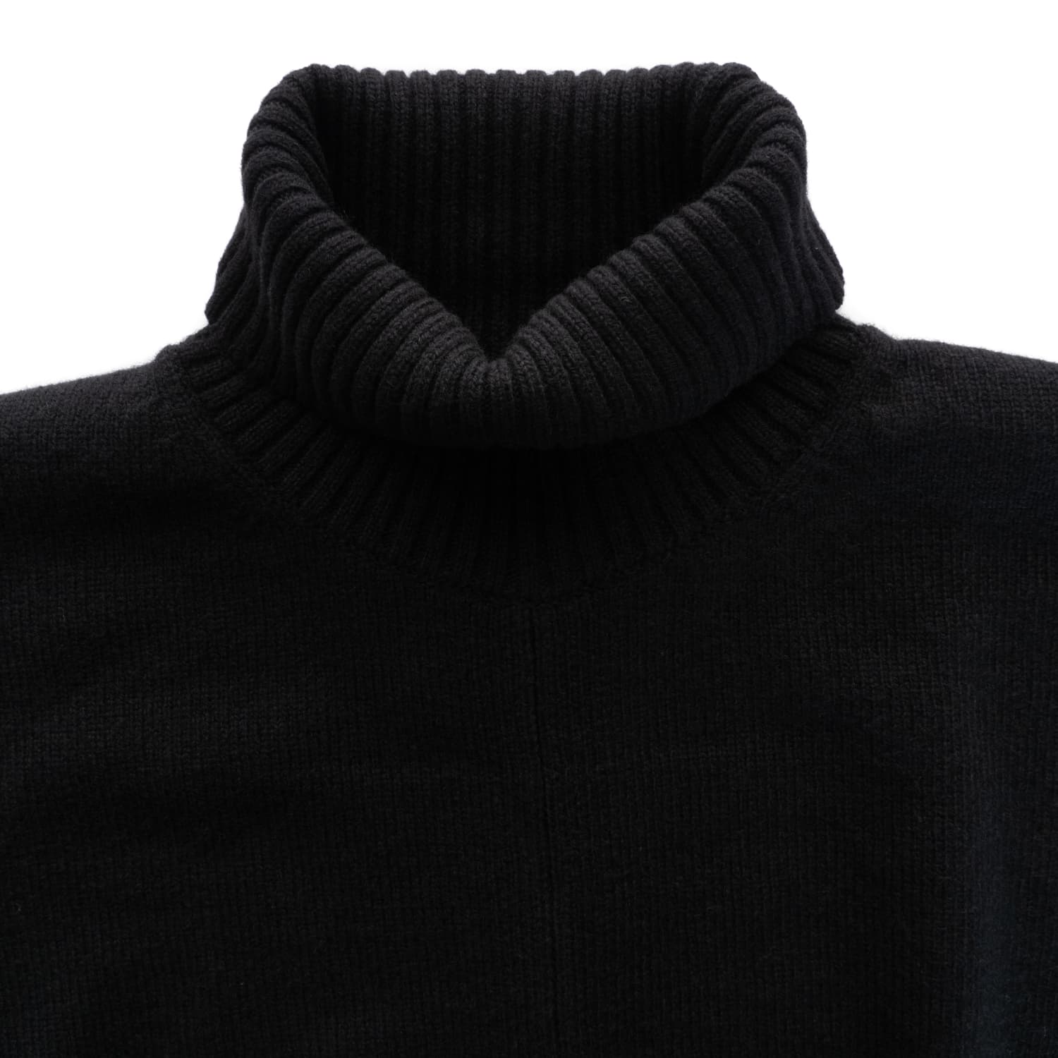 Rollkragenpullover Wolle-Yak
