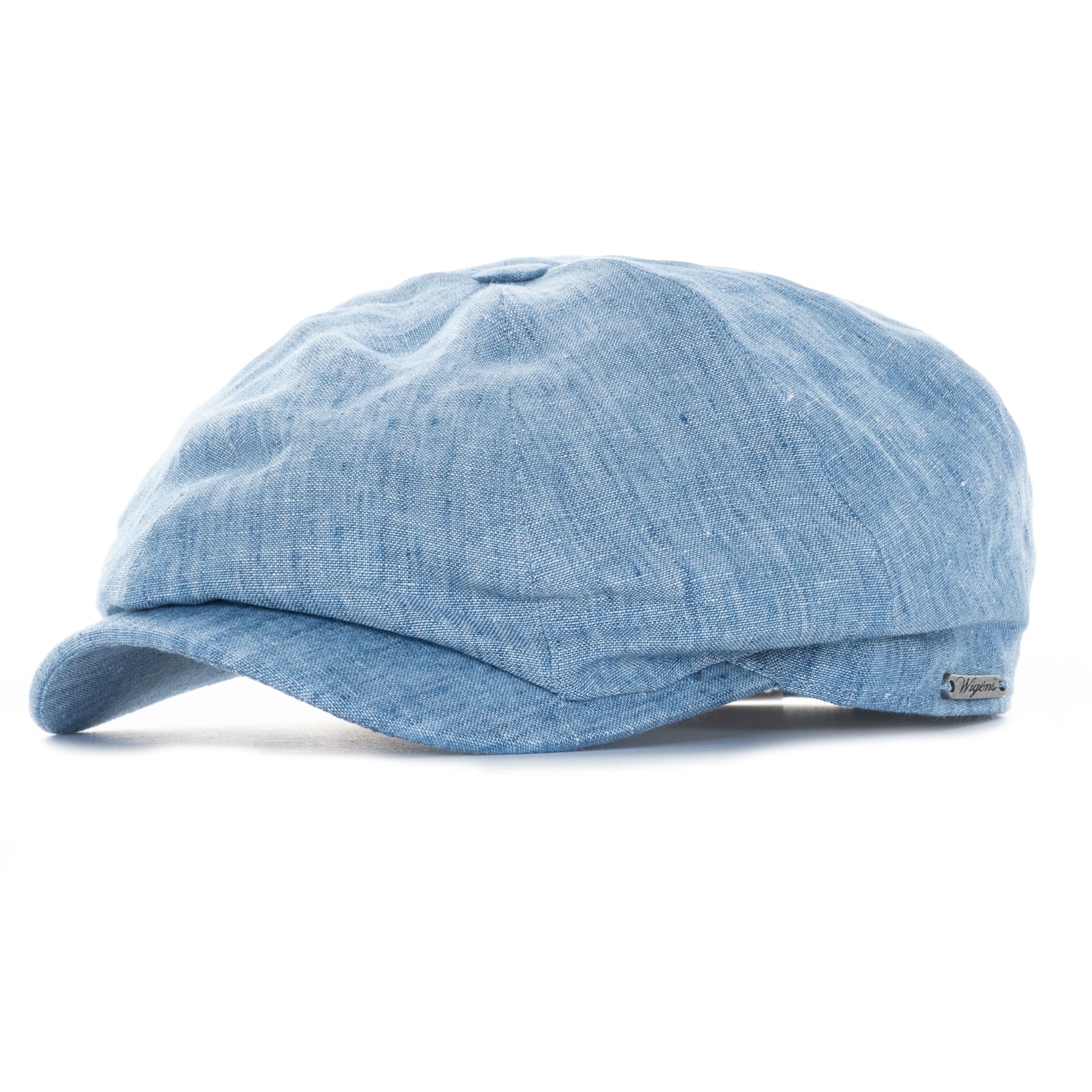 Newsboy Classic Cap Leinen Light Blue