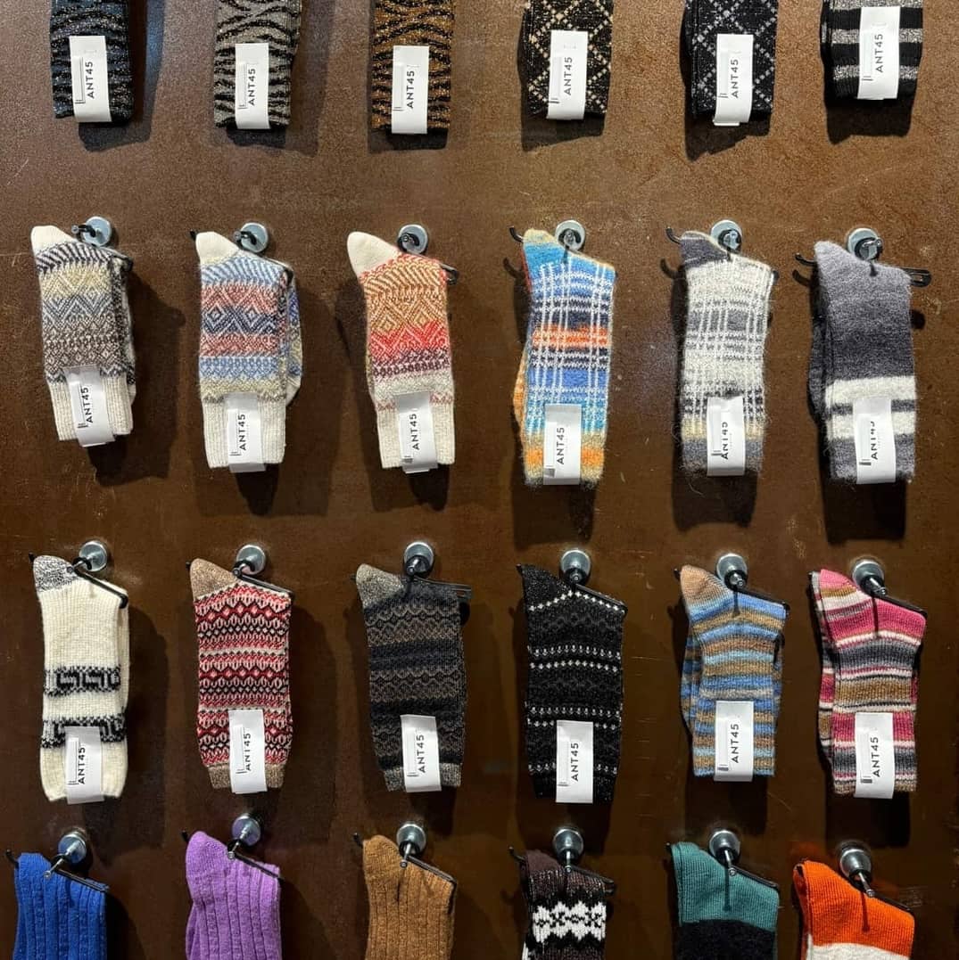 Mehr Socken.