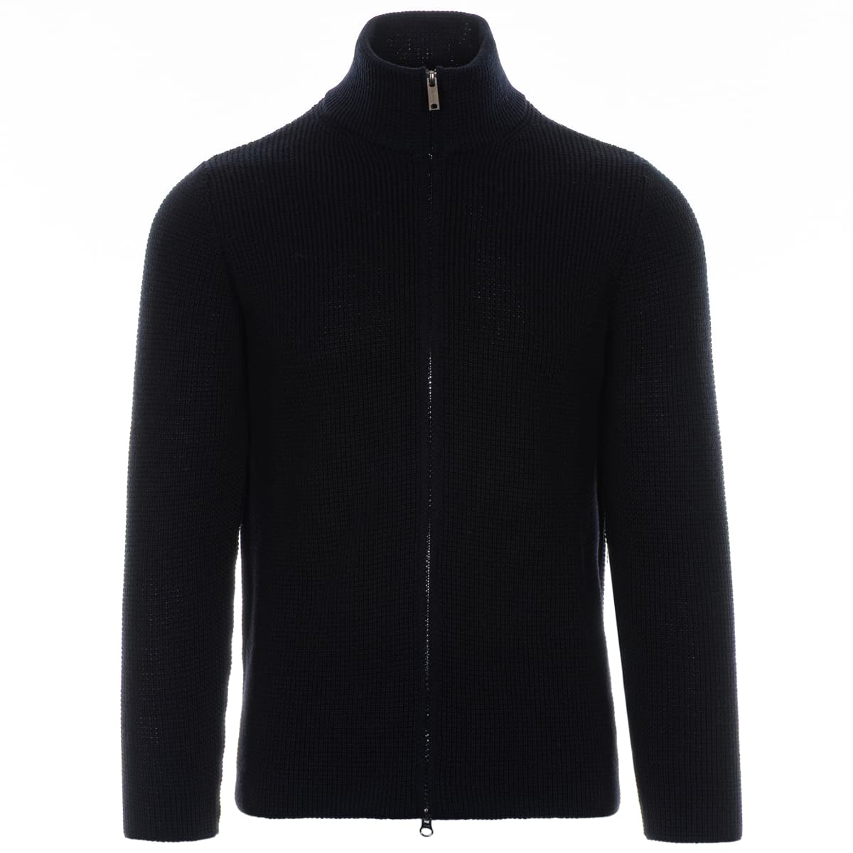 Perlfang Zipperjacke Marine