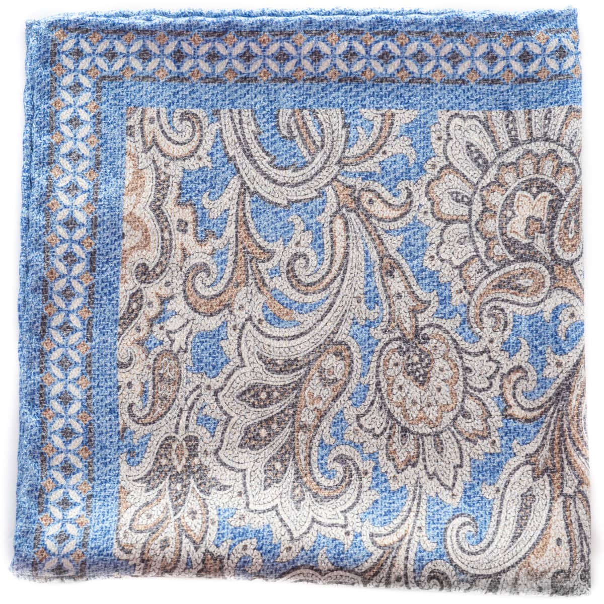 Seide Einstecktuch Paisley