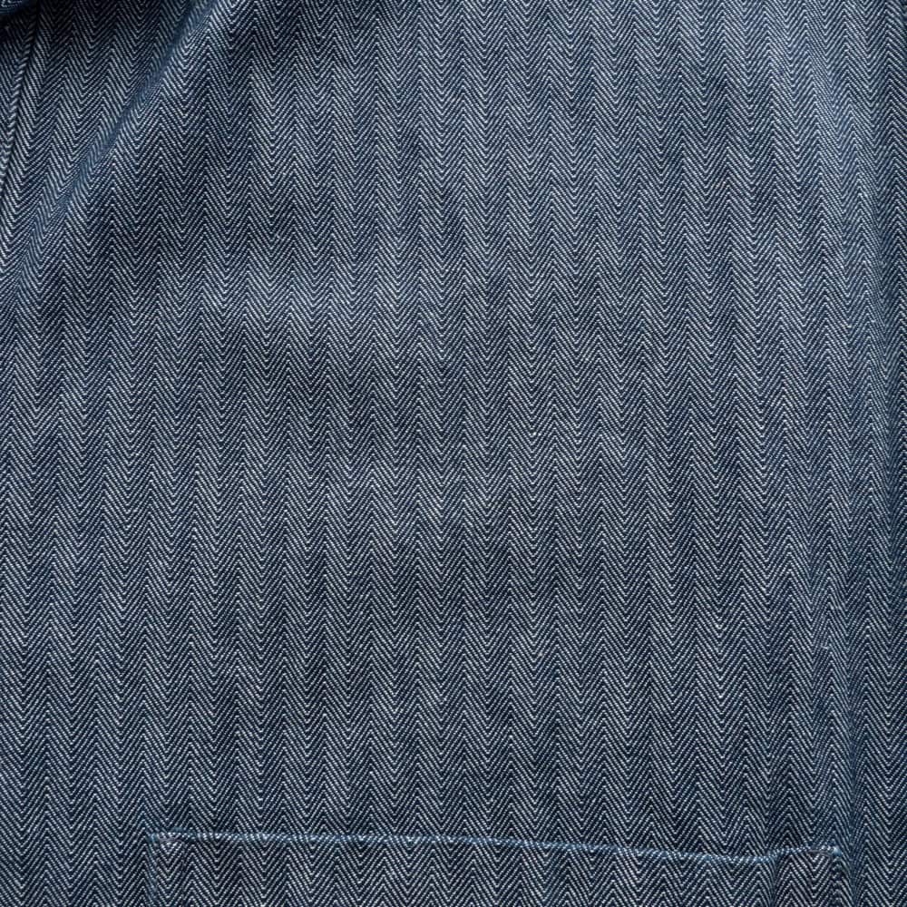 Shacket Baumwolle Herringbone
