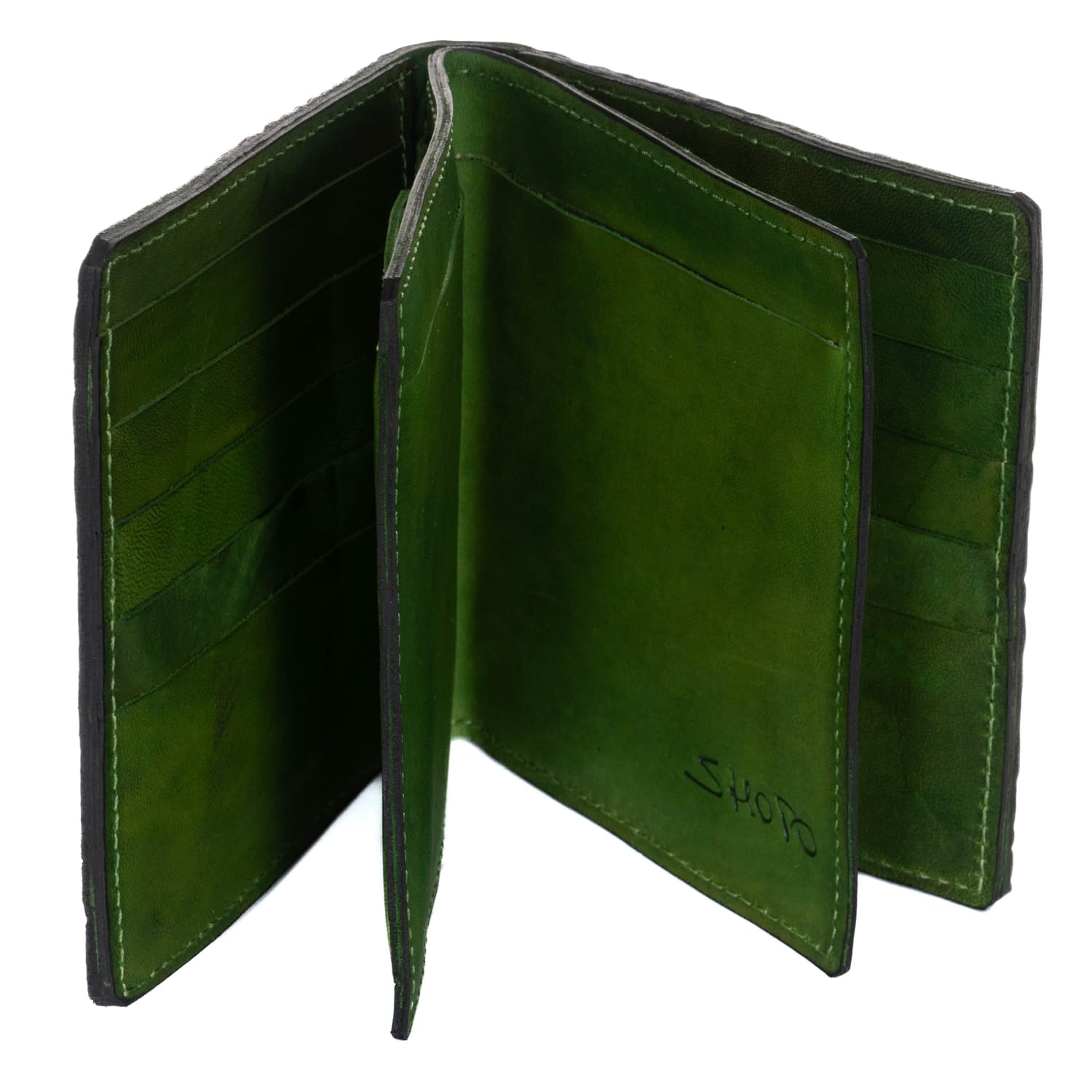 Shoto-portafoglio-horse-foc-nero-verde-2-von-5 shoto-portafoglio-horse-foc-nero-verde-2-von-5