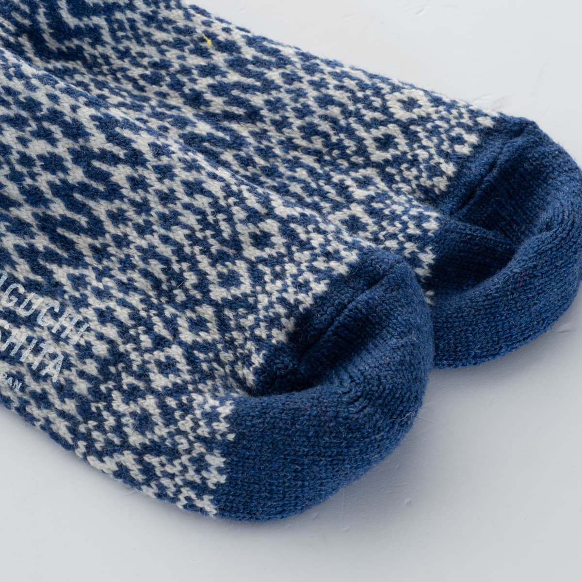 Jacquard Woll Socken