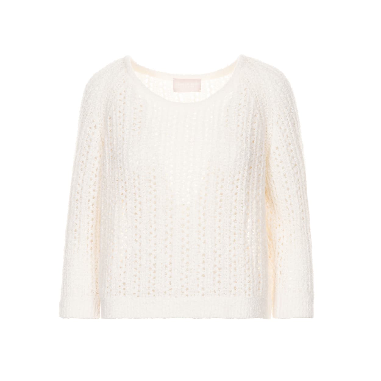 Strickpullover in Weiß