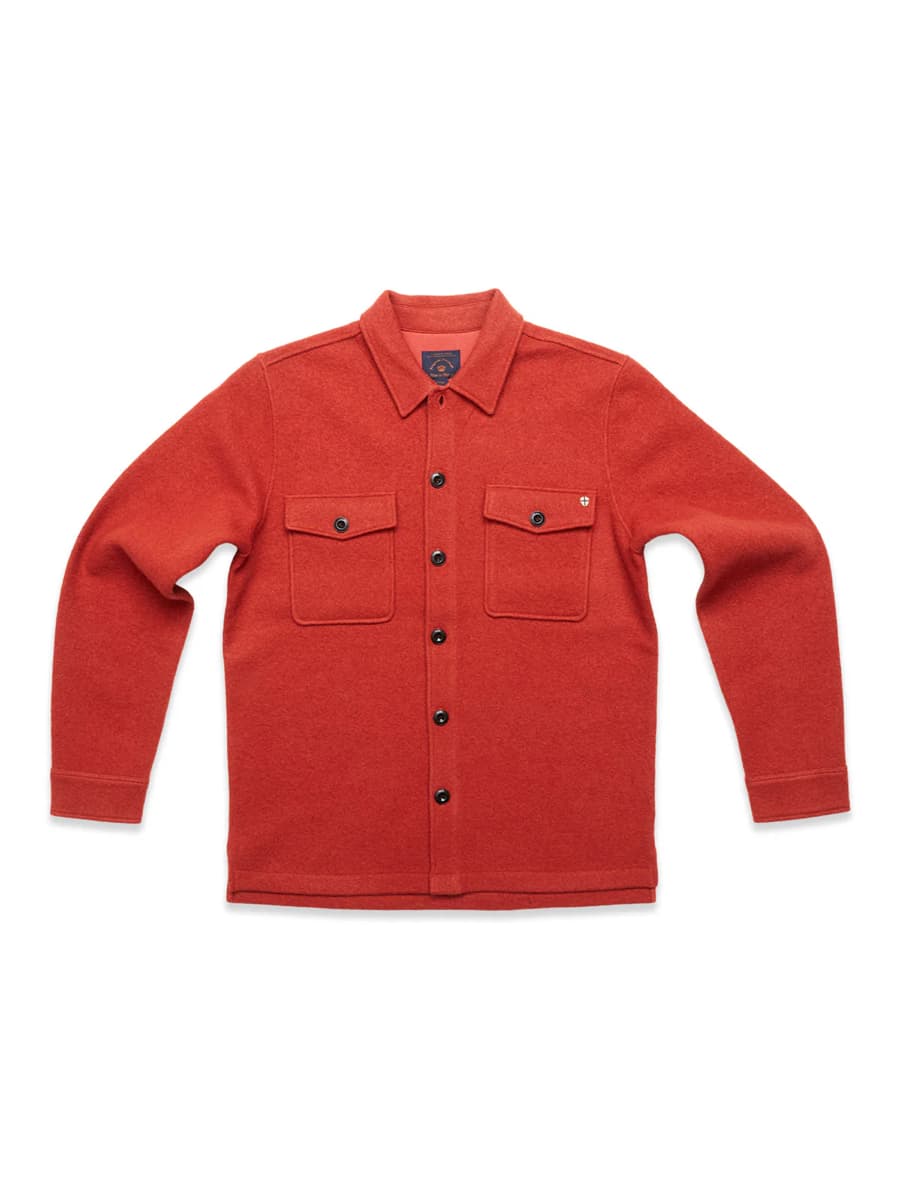 Pampa Overshirt Ochre Red