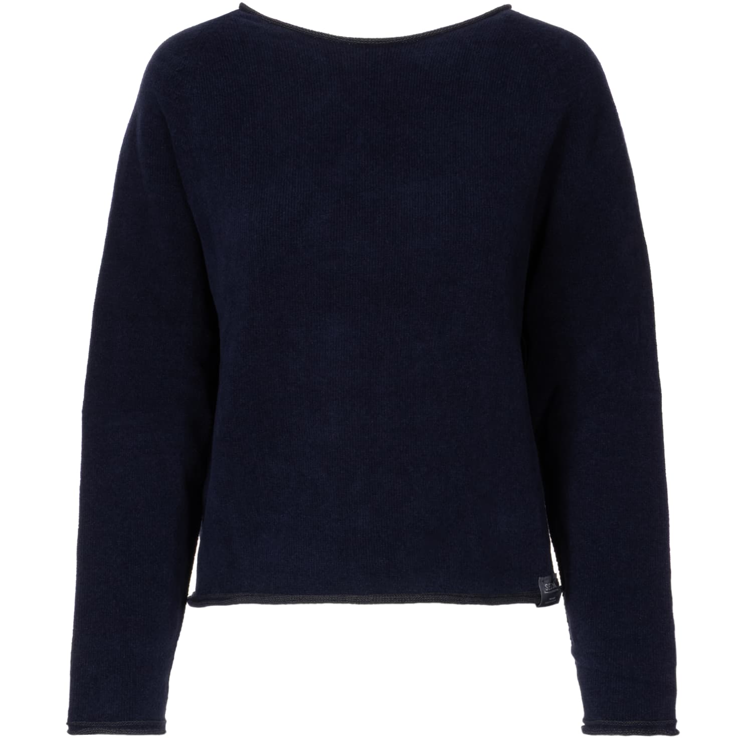 Wende-Strickpullover aus Baumwolle