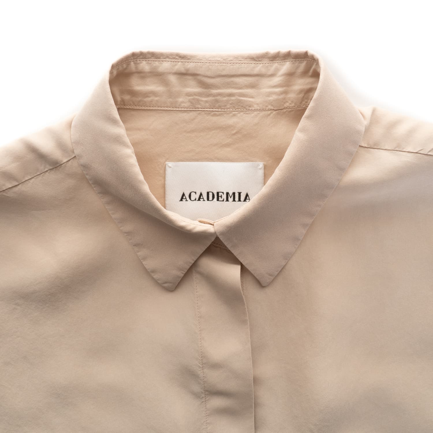 Seidenbluse Margaux Beige