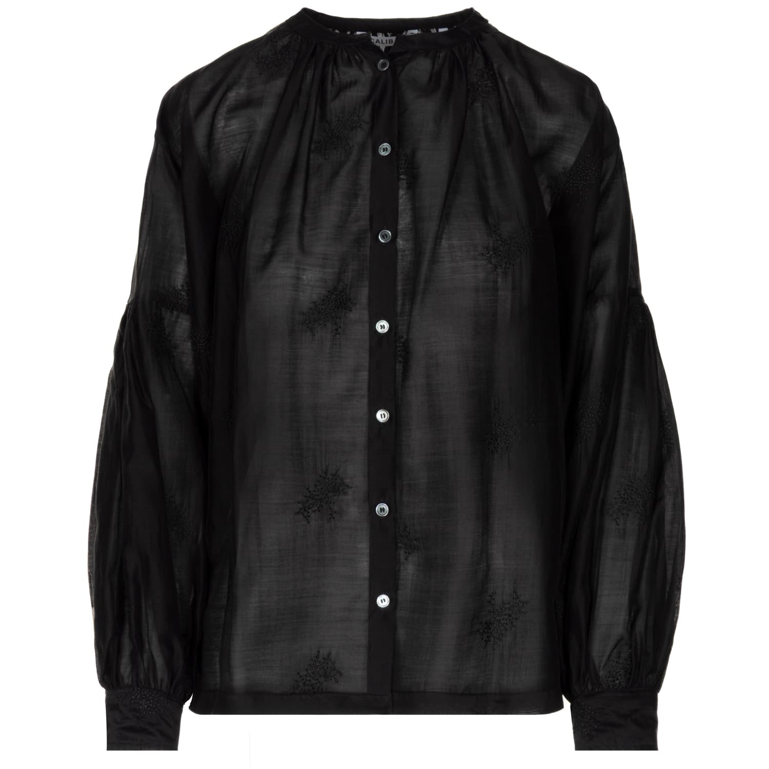 Feine Bluse mit Stickerei