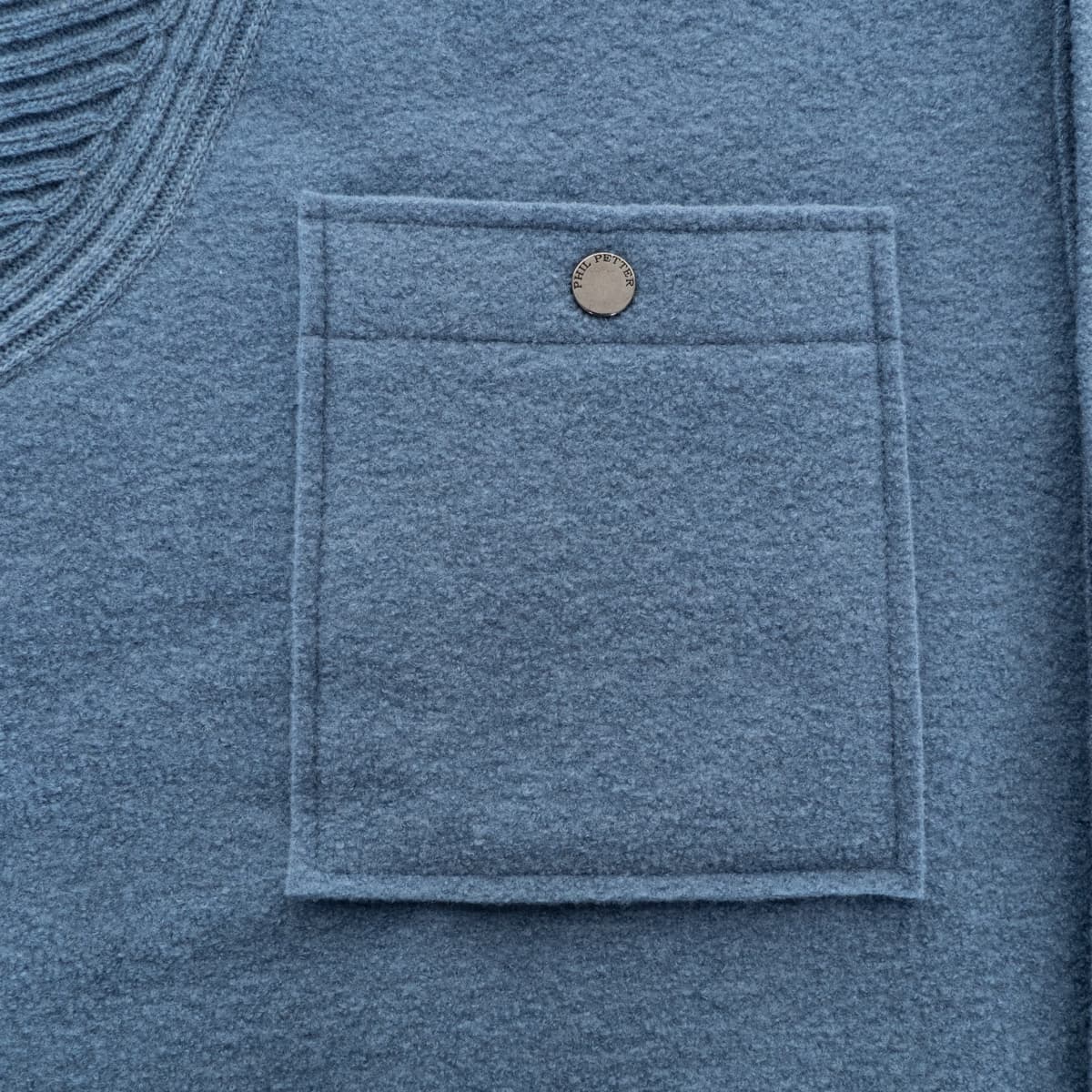 Overshirt aus Wollwalk