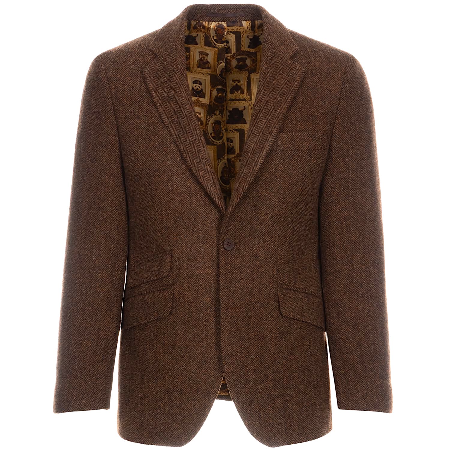 Sakko 28252 Lex Fischgrät Hellbraun Sakko 28252 Lex Fischgrät Hellbraun