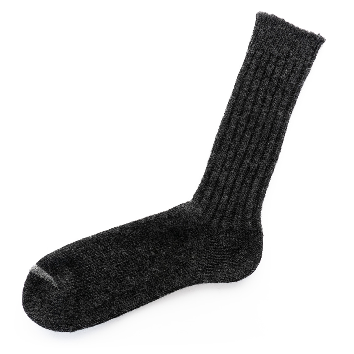 nishiguchi-nk0123-wool-ribbed-socks-charcoal