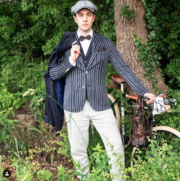 Unser Style-Guy der Woche heißt Niklas! radtour