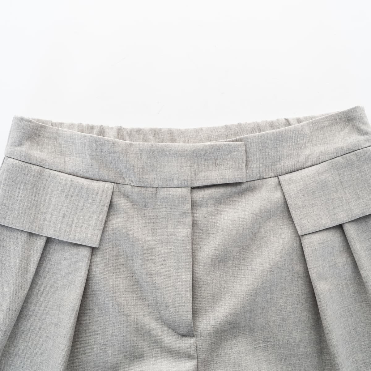 Hose aus Wolle Wide-Leg