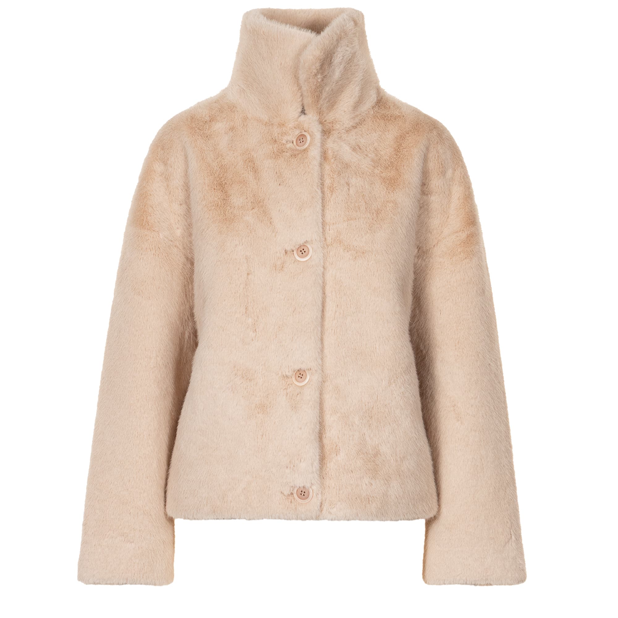 Faux-Fur Jacke Cajet Natur