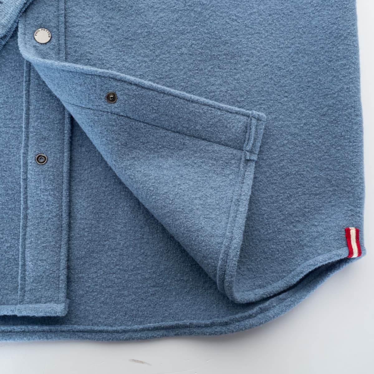 Overshirt aus Wollwalk