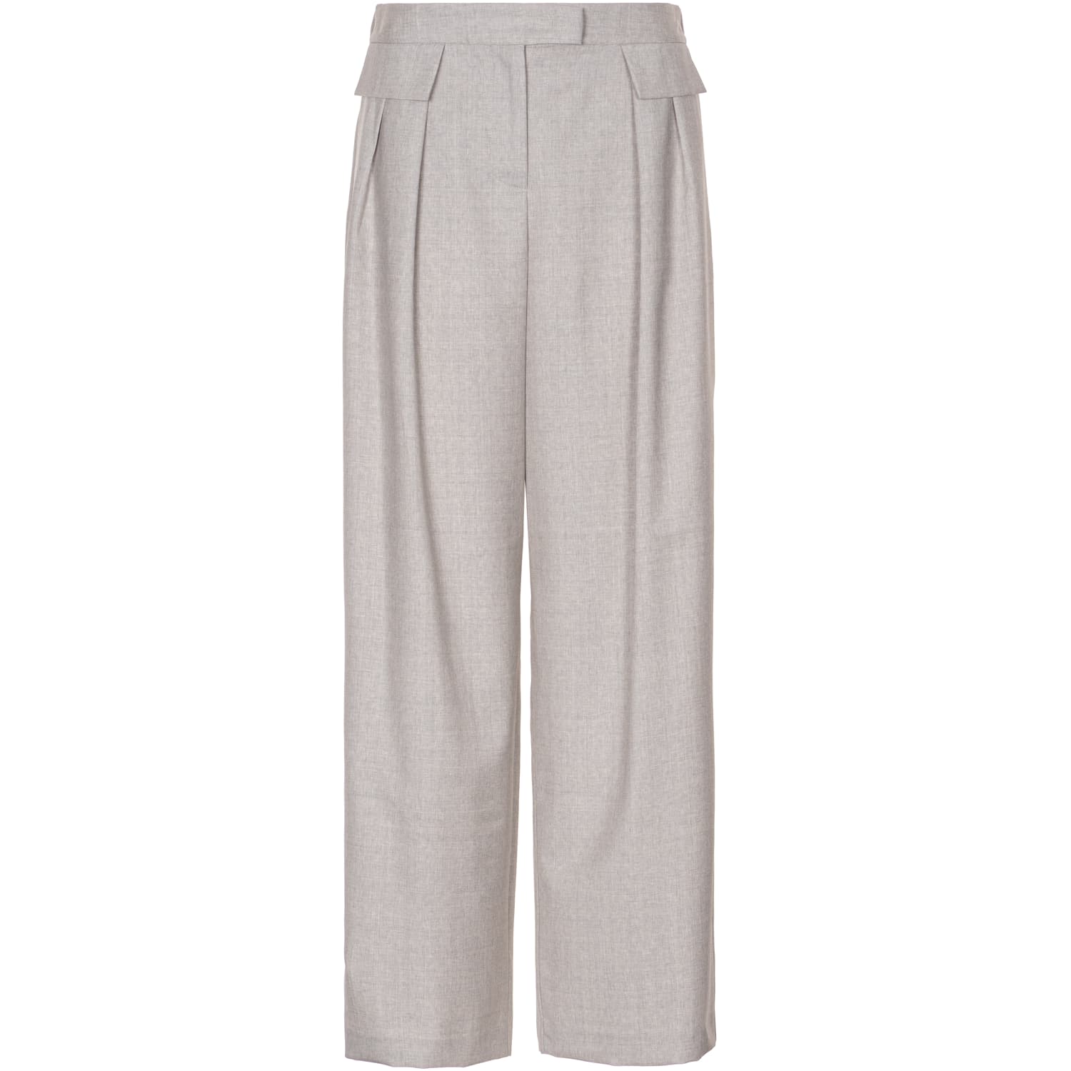 Hose aus Wolle Wide-Leg