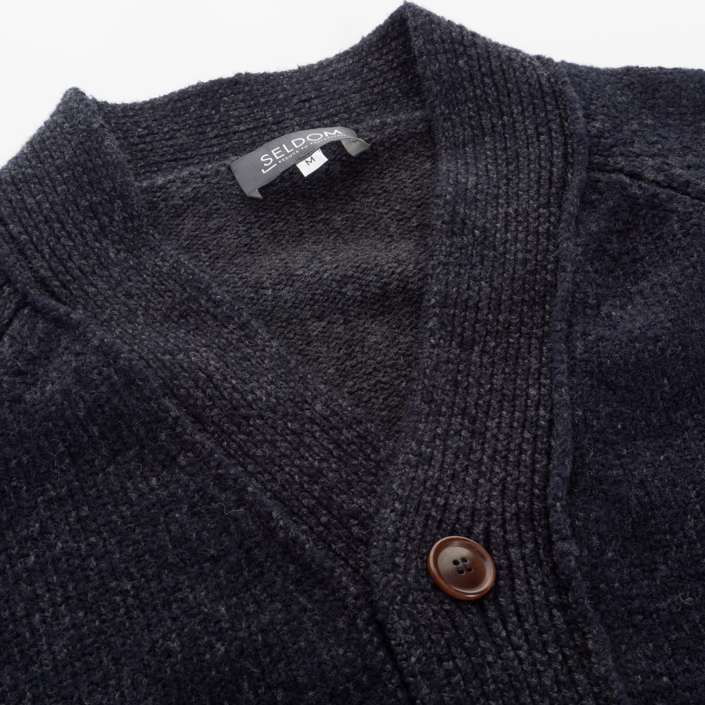 V-Cardigan Dunkelblau