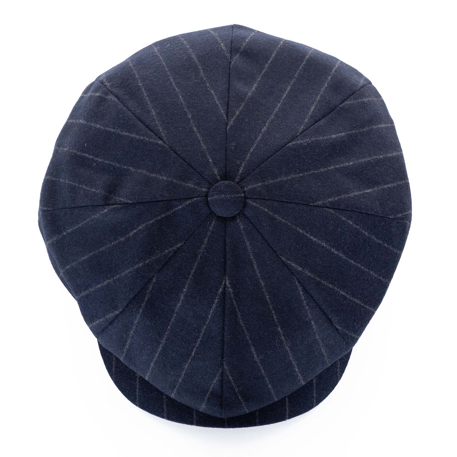 Newsboy Retro Cap Nadelstreifen