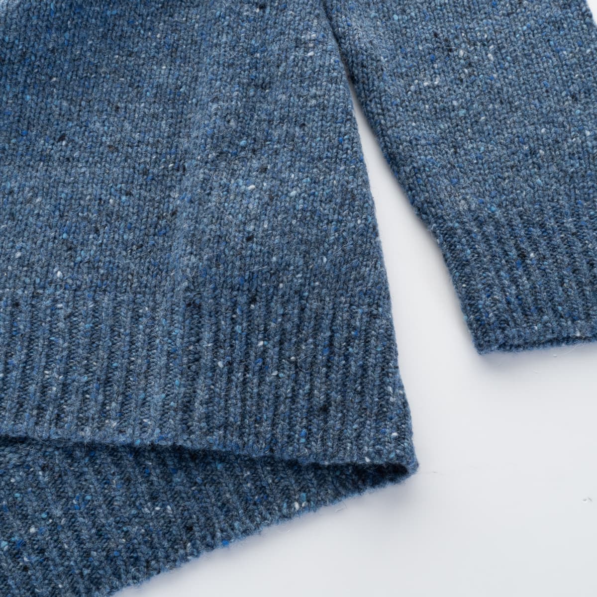 Hartford-bc-p7-315-donegal-roll-neck-03-denim-2-von-4 hartford-bc-p7-315-donegal-roll-neck-03-denim-2-von-4