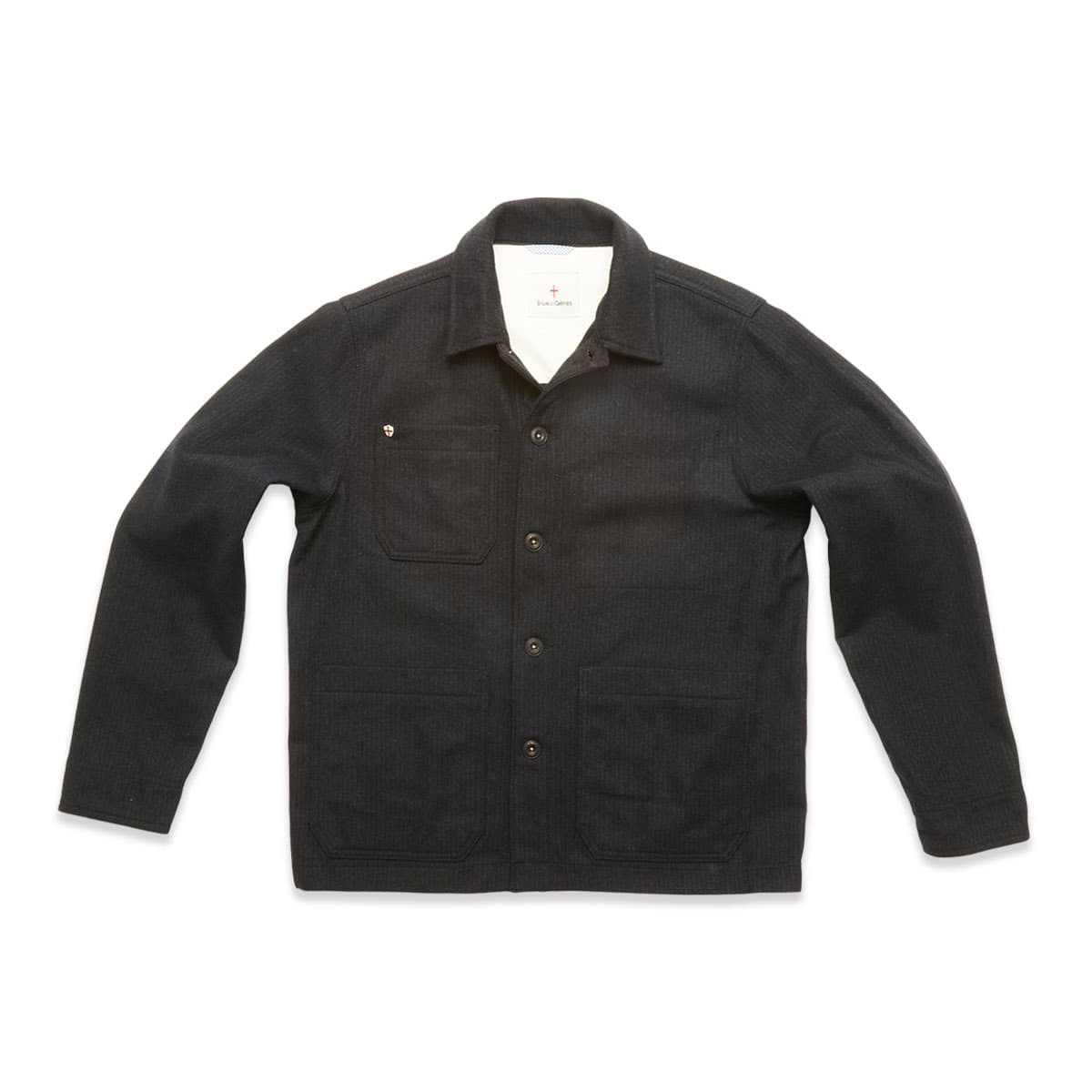 Vincenzo Solid Jacket Navy