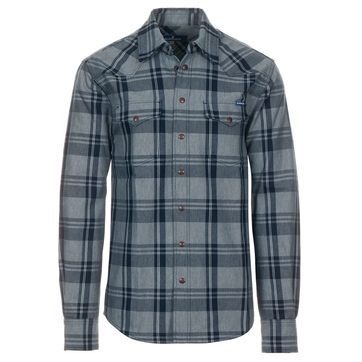 gerades-blaumann-hemd-180-indigo-kariert-1-von-6
