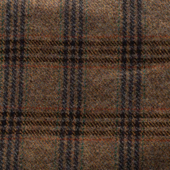 49: Flannel Karo 100% Wolle