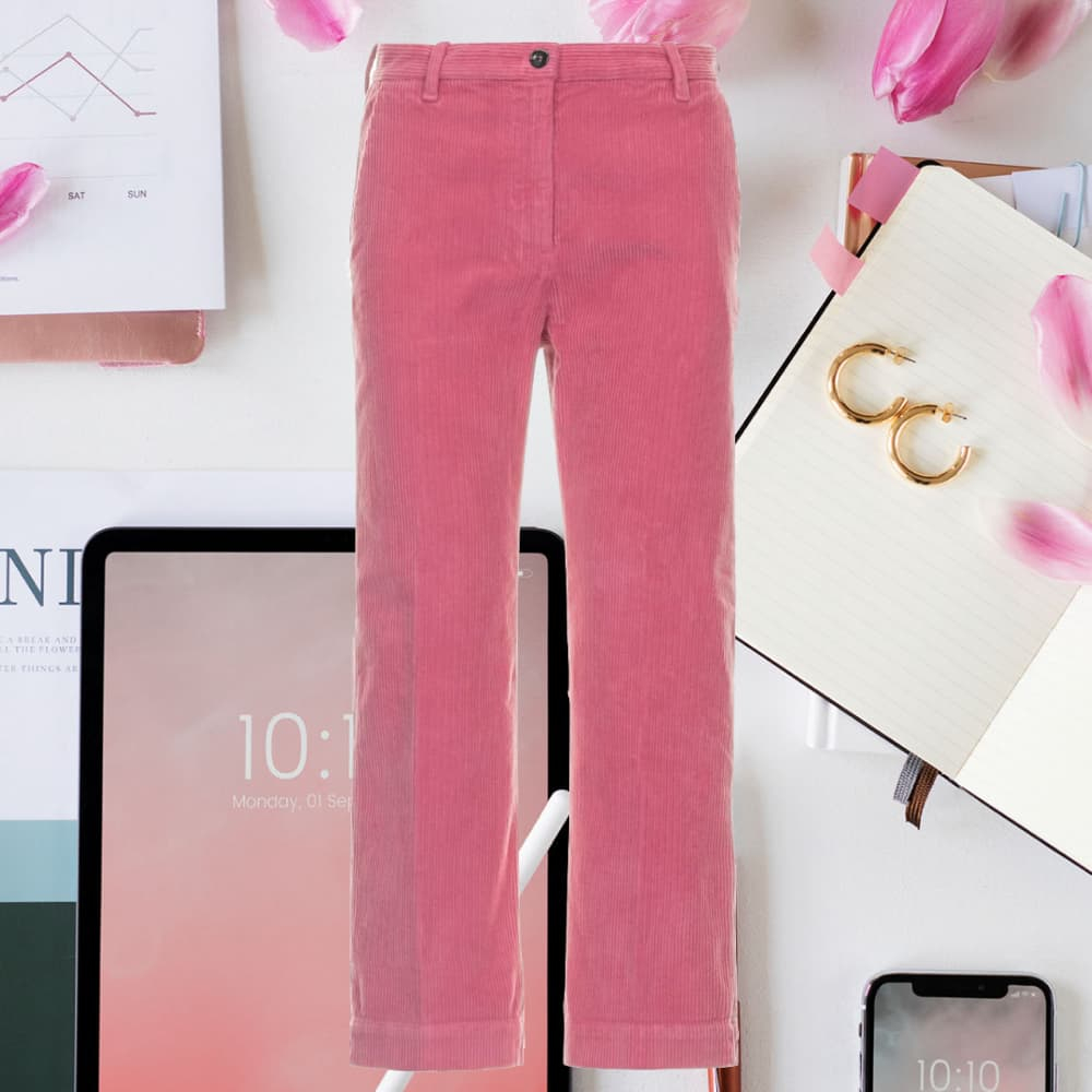 Pretty in pink - trendige 7/8 Hose von 368135371_228115373553822_4668968197154909851_n